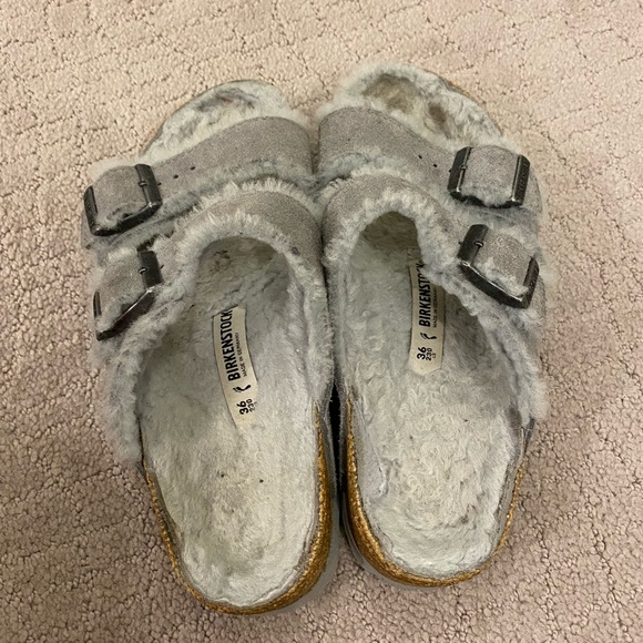 Birkenstock Arizona I’m shearling and suede - Picture 5 of 5